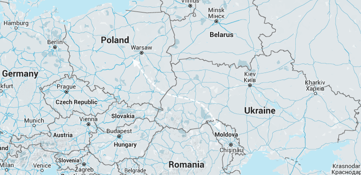 Перевозки из Польши в Молдову