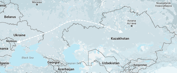 Перевозка грузов из Молдовы в Казахстан