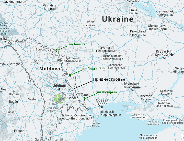 Перевозки из Украины в ПМР